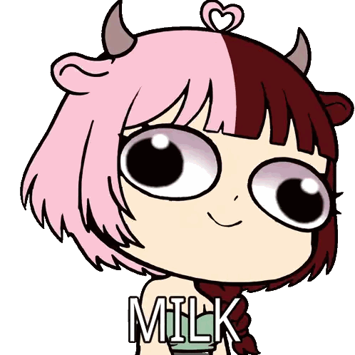 Girl with Horns and Milk