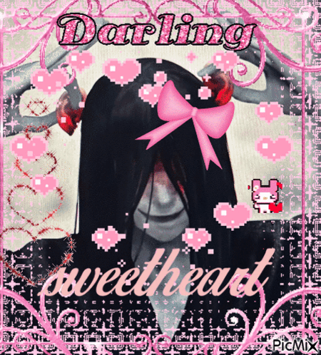Girl With Horns Darling Sweetheart