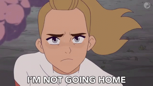 Girl with I M Not Going Home