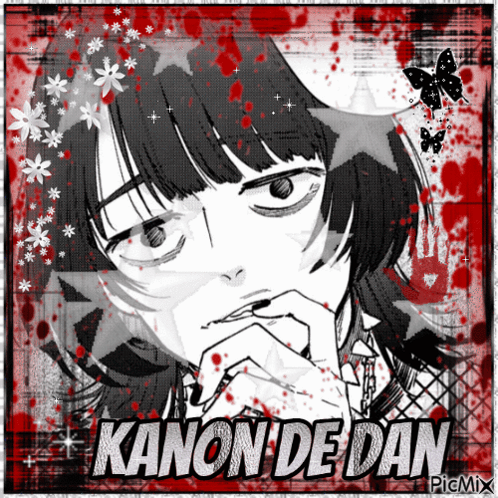 Girl With Kanon de Dan Written on It