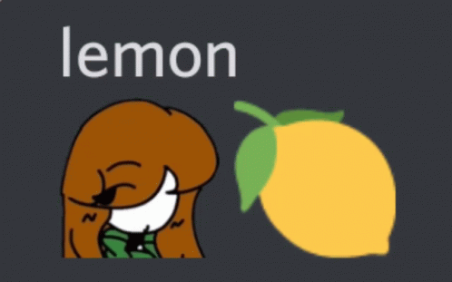 Girl With Lemon Behind