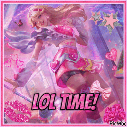 Girl With LOL Time