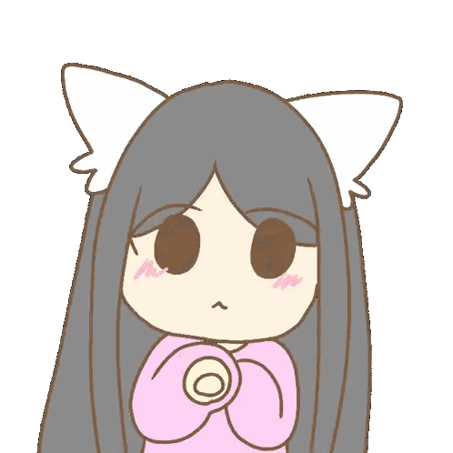 Girl with Long Hair and Ears
