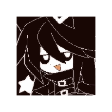 Girl with Long Hair Pixel Art