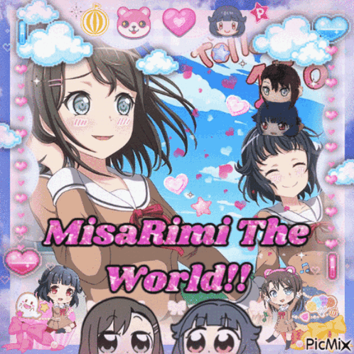 Girl With Misarimin The World GIF