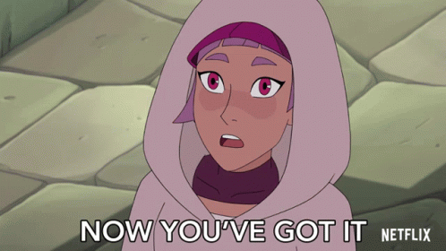 Girl with Now You've Got It Netflix