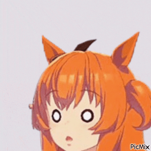 Girl with Orange Hair and Ears Saying Holy Molly