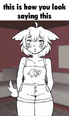 Girl With Pig Shirt Saying This Is How You Look GIF