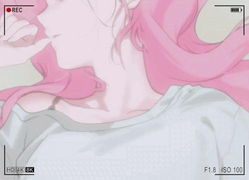 Girl with Pink Hair