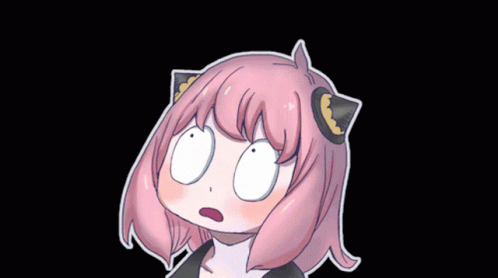Girl with Pink Hair and Cat Ears Covering Eyes