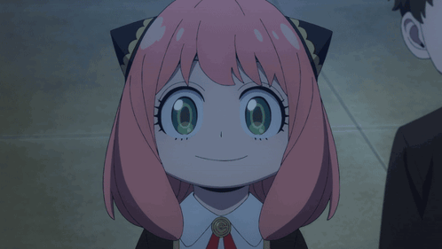 Girl with Pink Hair and Gold Coin