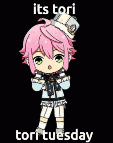 Girl With Pink Hair Tori Tori Tuesday GIF