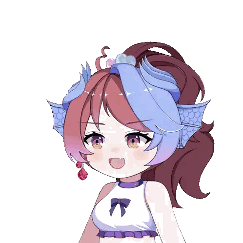 Girl with Ponytail Holding Gun