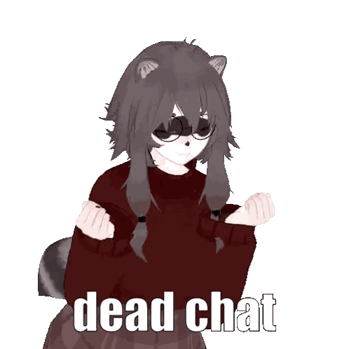 Girl with Raccoon Tail Dead Chat