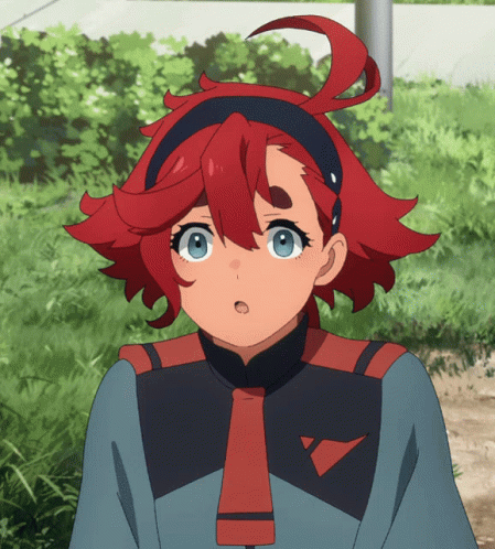 Girl With Red Hair And Blue Eyes GIF