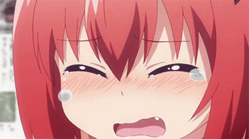 Girl with Red Hair Crying