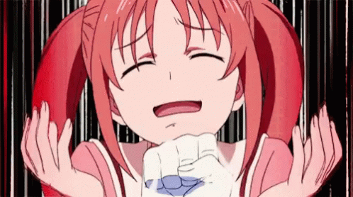 Girl With Red Hair Making Funny Face GIF