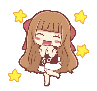 Girl With Teddy Bear Shirt Surrounded by Stars