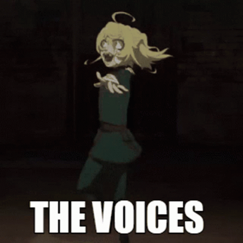 Girl with The Voices Text