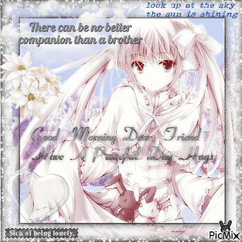 Girl With There Can Be No Better Companion Than a Brother