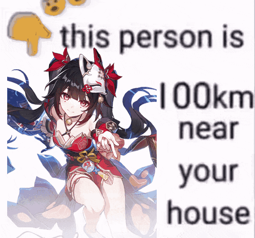 Girl With This Person Is 100km Near Your House