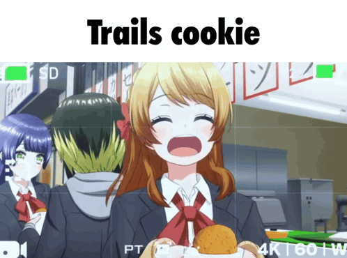 Girl with Trails Cookie Video
