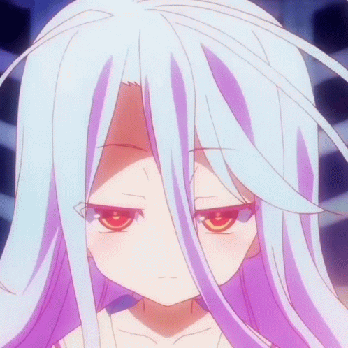 Girl With White Hair
