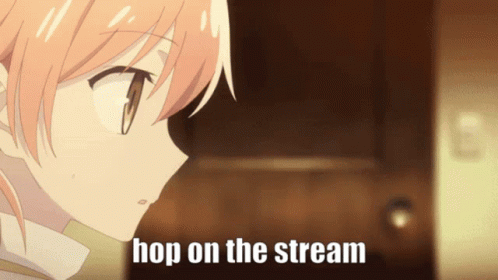 Girl With Words Hop on Stream