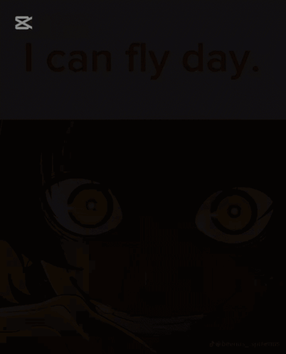 Girl With Yellow Eyes I Can Fly Day