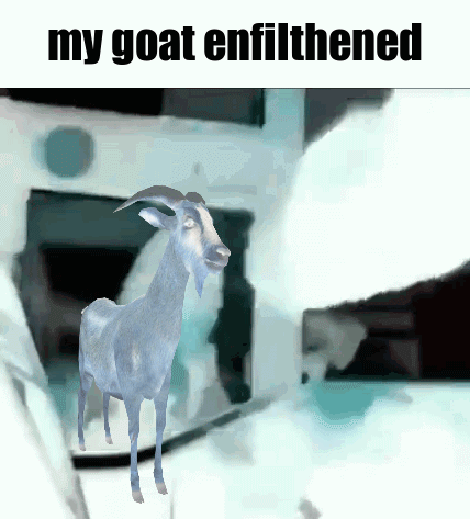 Girl You Are The Goat And My Friend GIF