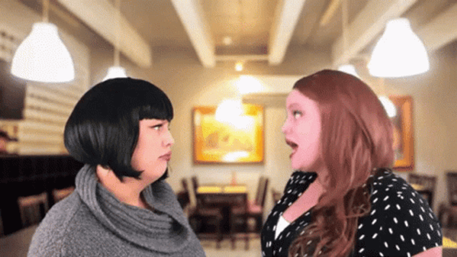 Girlfriends Talking About Something GIF