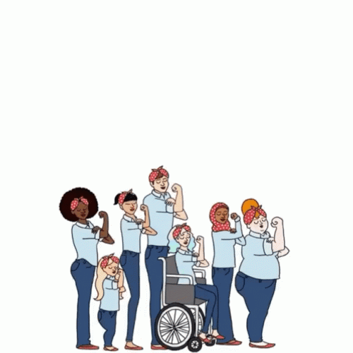 Girls Can Have International Women's Day GIF