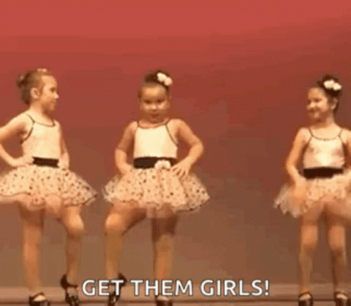 Girls Dancing on Stage