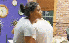 Girls Fighting And Throw Some Water GIF