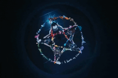 Girls Holding Hands in Circle