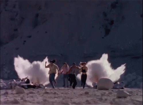 Girls On Implosion Vs Explosion GIF
