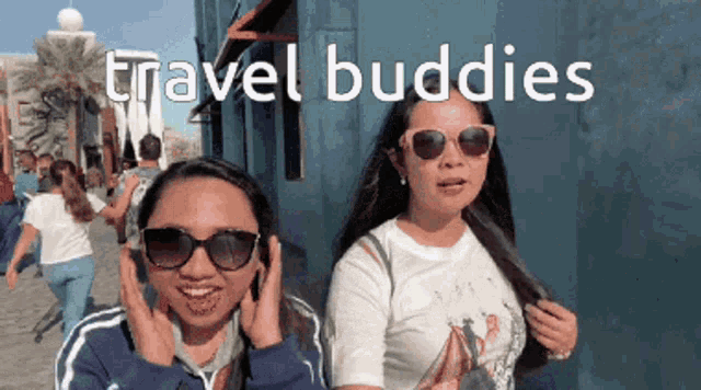 Girls Travel Buddies GIF