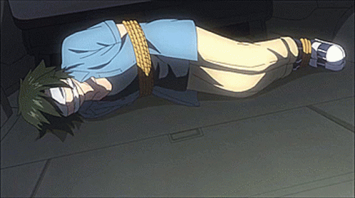Girly Air Force Kei Narutani Tied Up GIF
