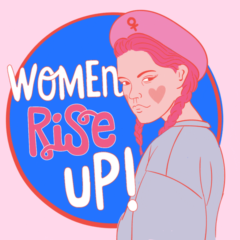 Girly Feminist Empowerment GIF