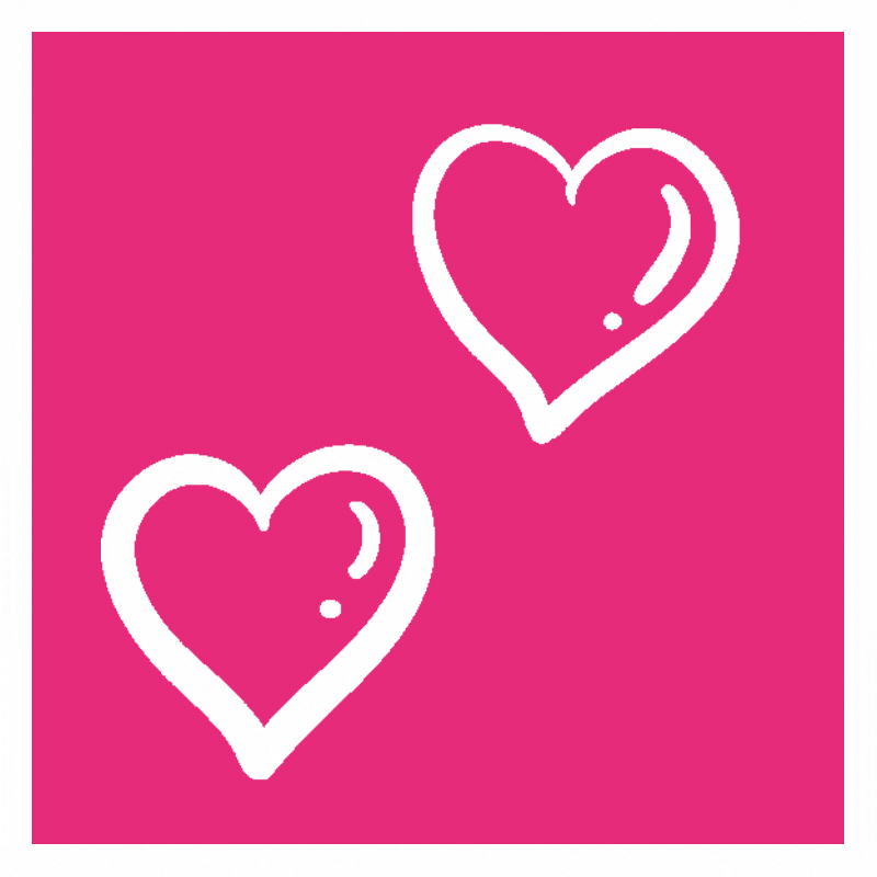 Girly Love Pink Hearts GIF