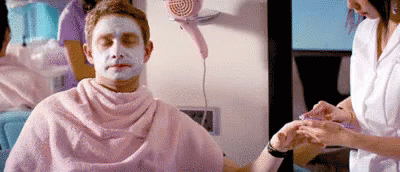 Girly Spa Day Martin Freeman GIF