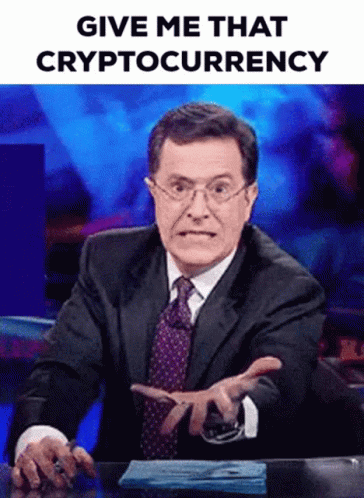 Give It To Me Stephen Colbert GIF