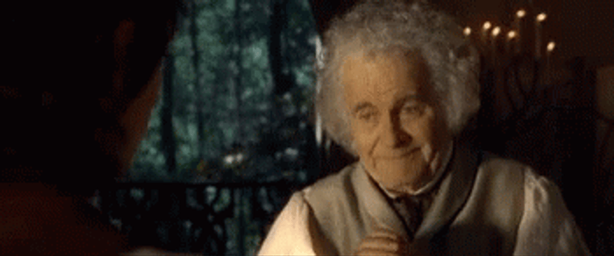Give It To Me Bilbo Baggins GIF
