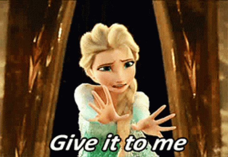 Give It To Me Frozen Elsa GIF