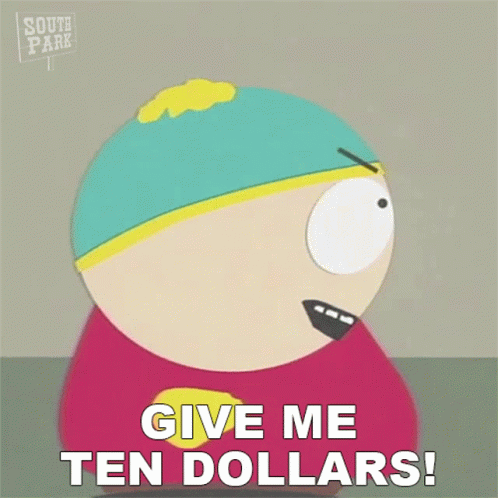 Give Me Money 10 Dollars GIF
