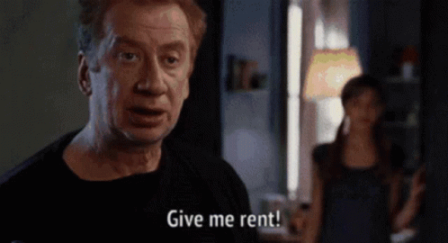 Give Me Rent Mr. Ditkovitch GIF