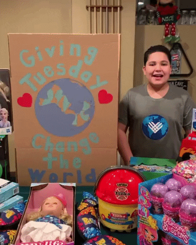 Giving Thankful Tuesday Change The World GIF