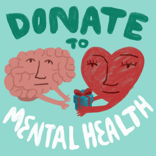 Giving Tuesday Brain And Heart GIF