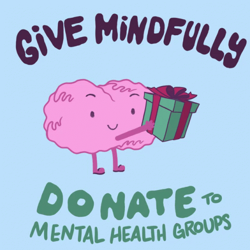 Giving Tuesday Donate To Mental Health Groups GIF