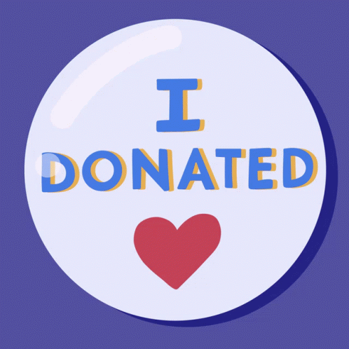 Giving Tuesday Donated Heart GIF